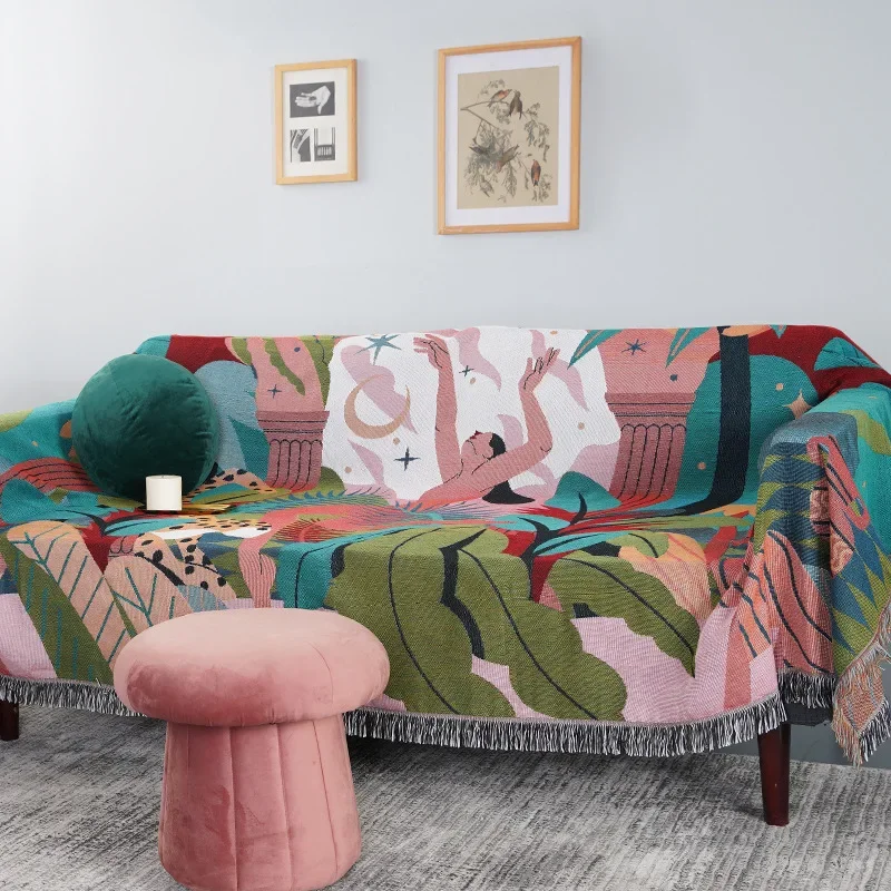 Home Textiles Trends - Textile City Forest Dancer Throw coperta