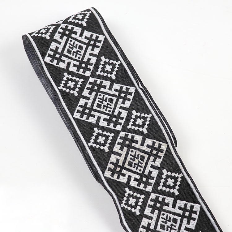 Home Textiles India - 5yards hmong ricamo jacquard tessuto tessitura