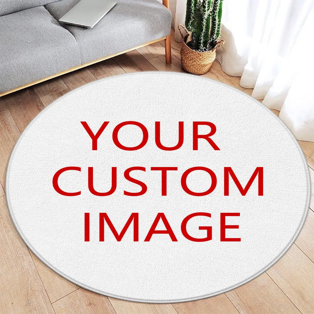 Home Textiles Rug - Tappeto rotondo personalizzato con animali dei