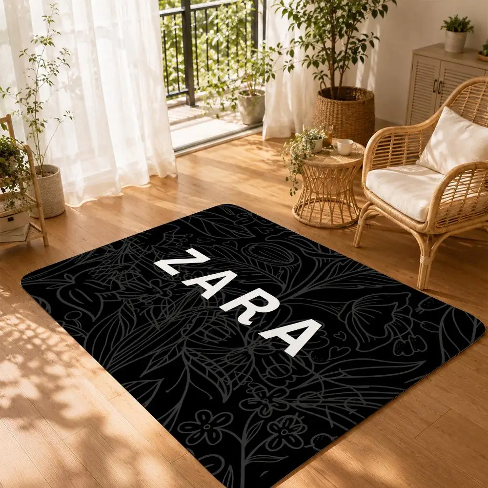 Zara Home Textiles - Tappetino Antiscivolo Assorbente Z-Zara, Tappeto Decorativo