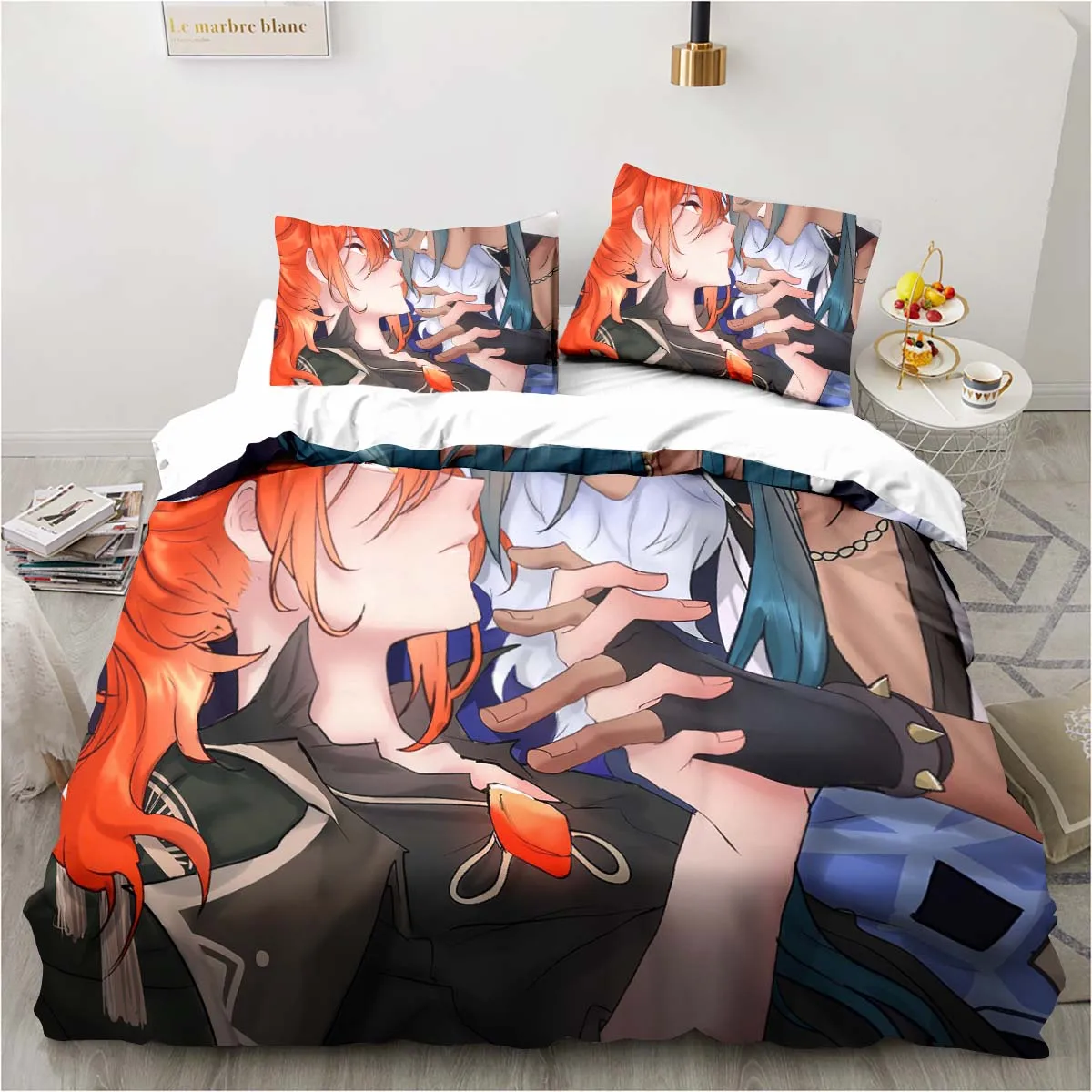 Cartoon Anime Genshin Impact G - Linen Duvet Cover recensione e prezzo