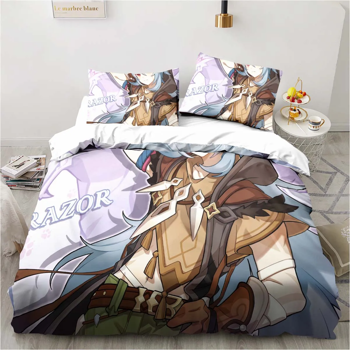 Cartoon Anime Genshin Impact G - Linen Duvet Cover recensione e prezzo