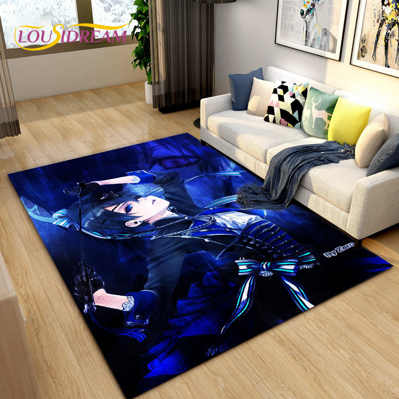 Black Butler Anime Cartoon Are - Home Textiles Rug recensione e prezzo