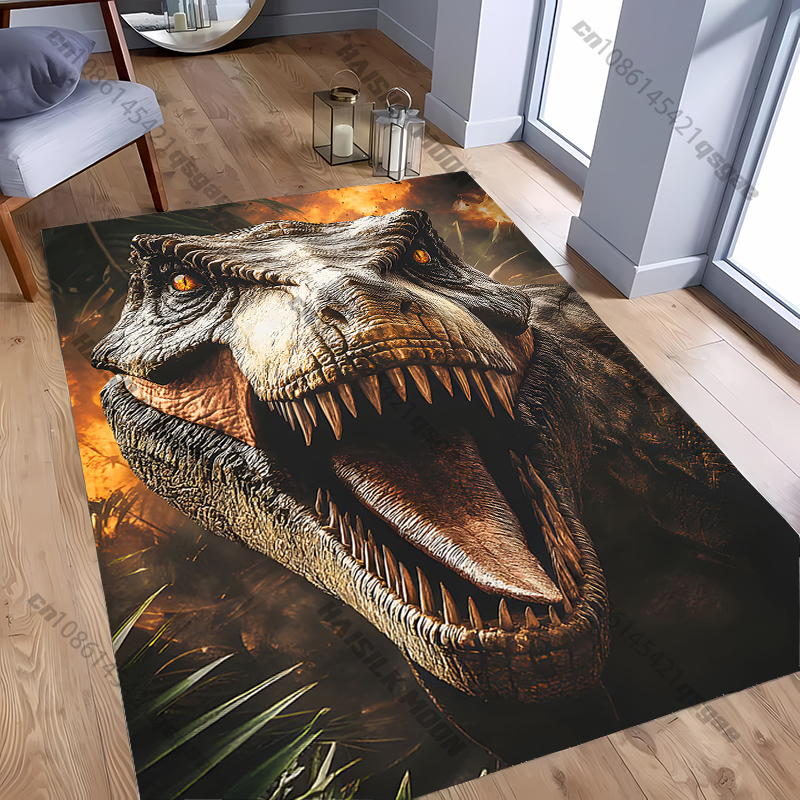 Tappeto decorativo a tema dino - Home Textiles Rug recensione e prezzo