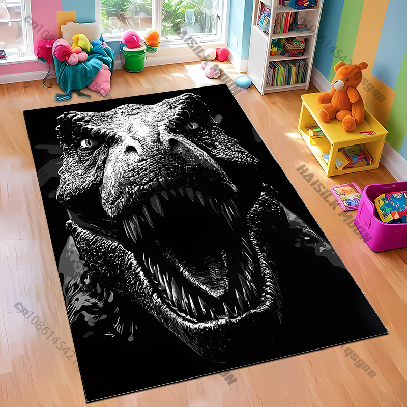 Tappeto decorativo a tema dino - Home Textiles Rug recensione e prezzo