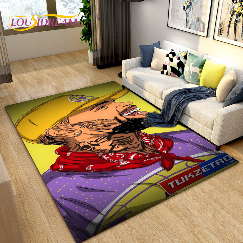 Hip Hop Art Rapper Legend Star - Home Textiles Rug recensione e prezzo